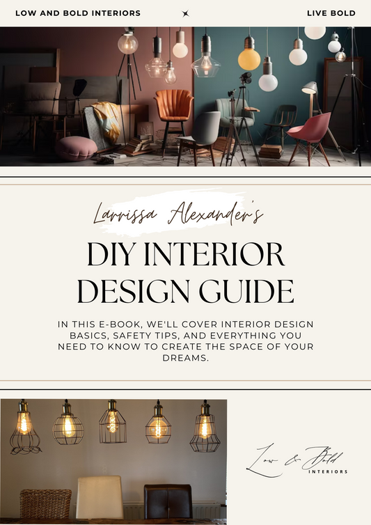 DIY Interior Design Guide For Beginners (eBook ONLY)